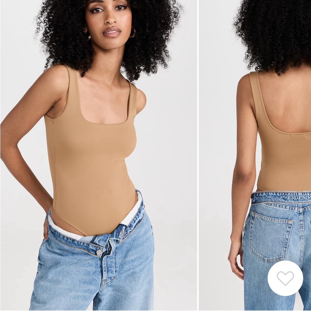 Good American tank bodysuit NWT